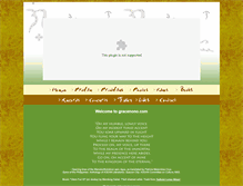 Tablet Screenshot of gracenono.com